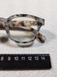 画像8: 141-7モザイク柄老眼鏡グレー　度数選べます　高品質　レトロデザイン　シニアグラス　リーディンググラス (8)
