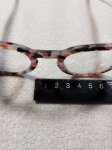 画像5: 141-7モザイク柄老眼鏡レッド　度数選べます　高品質　レトロデザイン　シニアグラス　リーディンググラス (5)