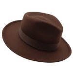 画像4: インディージョーンズ風ハット　INDIANA JHONES HAT　帽子　つまみ　サイズL：57〜59cm (4)