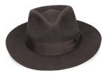 画像9: 予約注文納期約2週間　24010101　高品質　英国式フェドラ帽子　ウール100％　 (9)