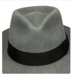 画像7: 予約注文納期約2週間　24010101　高品質　英国式フェドラ帽子　ウール100％　 (7)
